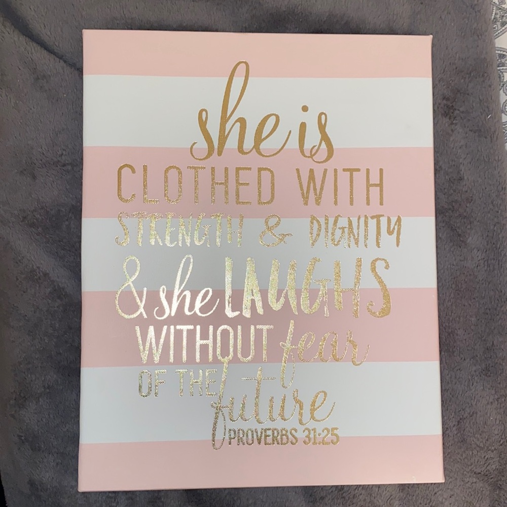 New never hung canvas!